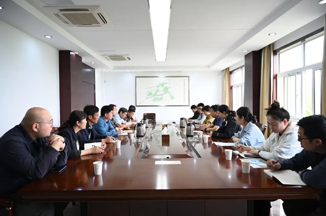 鹽城市?淮河入海水道景觀帶規(guī)劃工作組來淮海調(diào)研