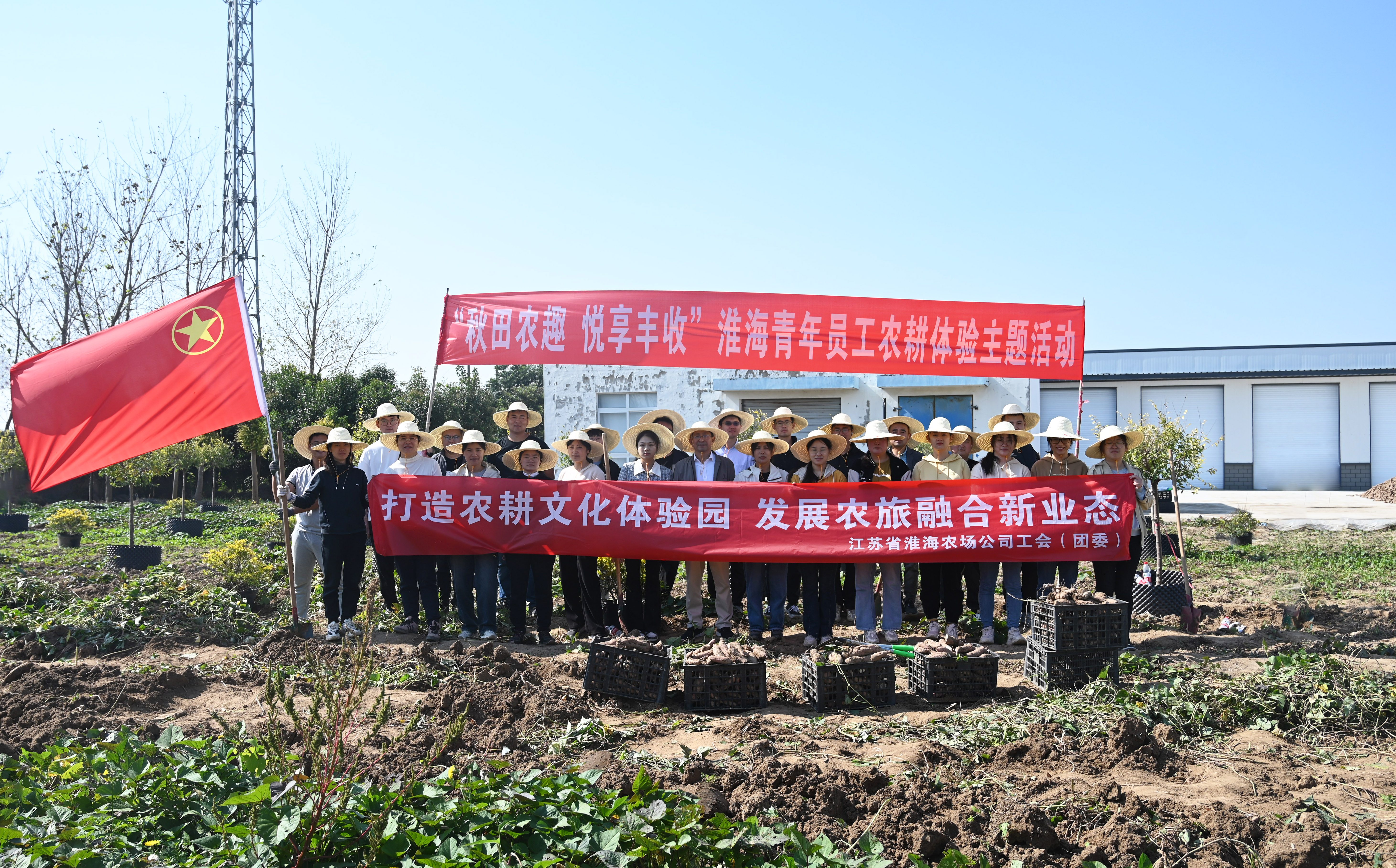 淮海開展“秋田農(nóng)趣 悅享豐收”青年員工農(nóng)耕體驗(yàn)活動(dòng)